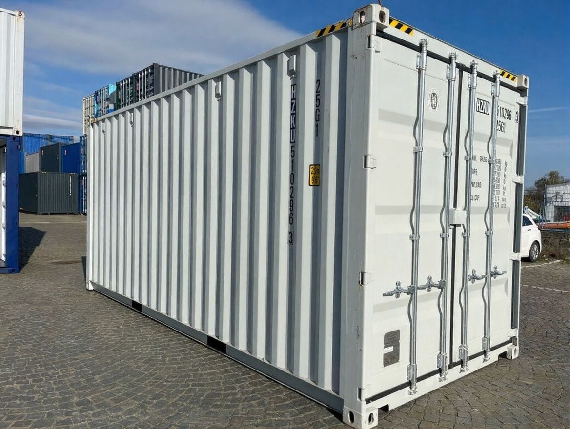 20HC container indvendigt åbent