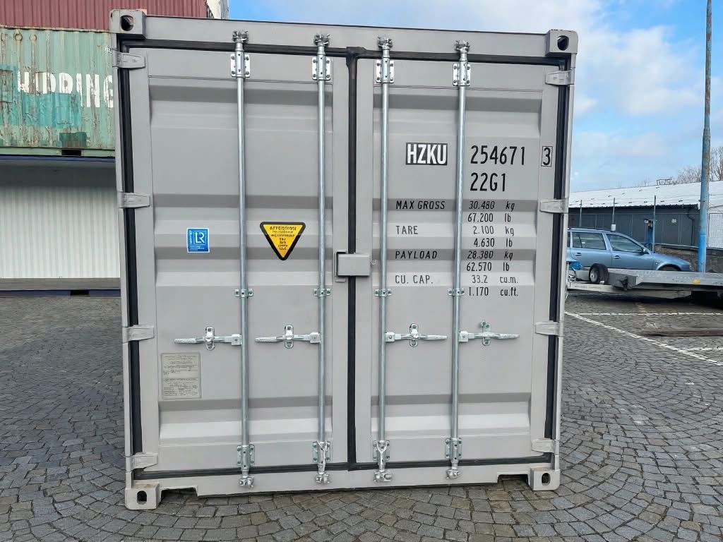 20 fots container dataplåt
