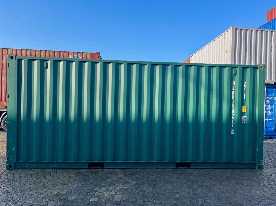 20 fots container groen top