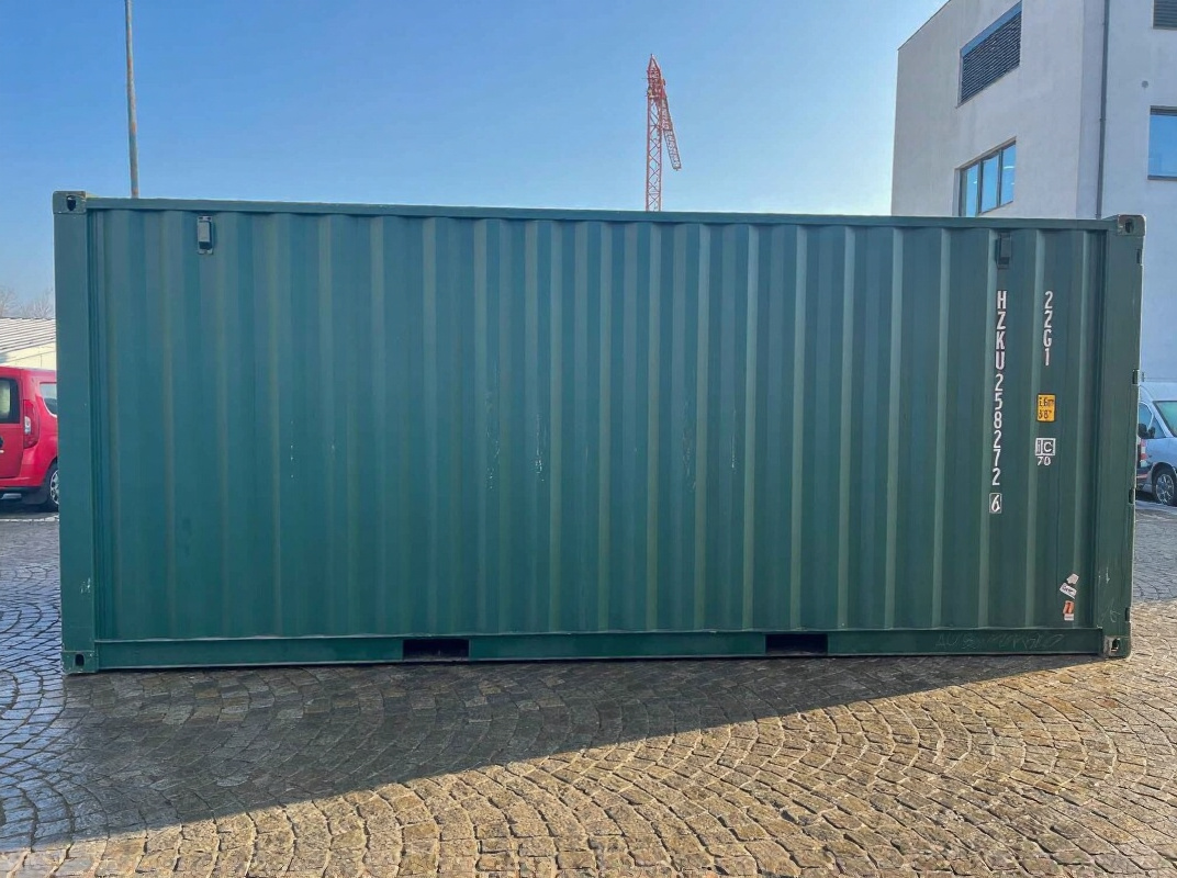 20 fots container groen sida2
